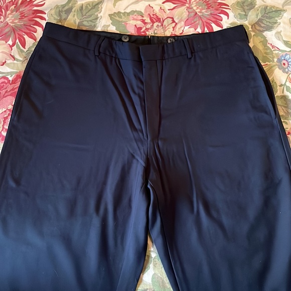 Vtg '01 RALPH LAUREN Size 36”W x 33”L Virgin Wool ExtraFine Pant Suspender Btn - Picture 13 of 16